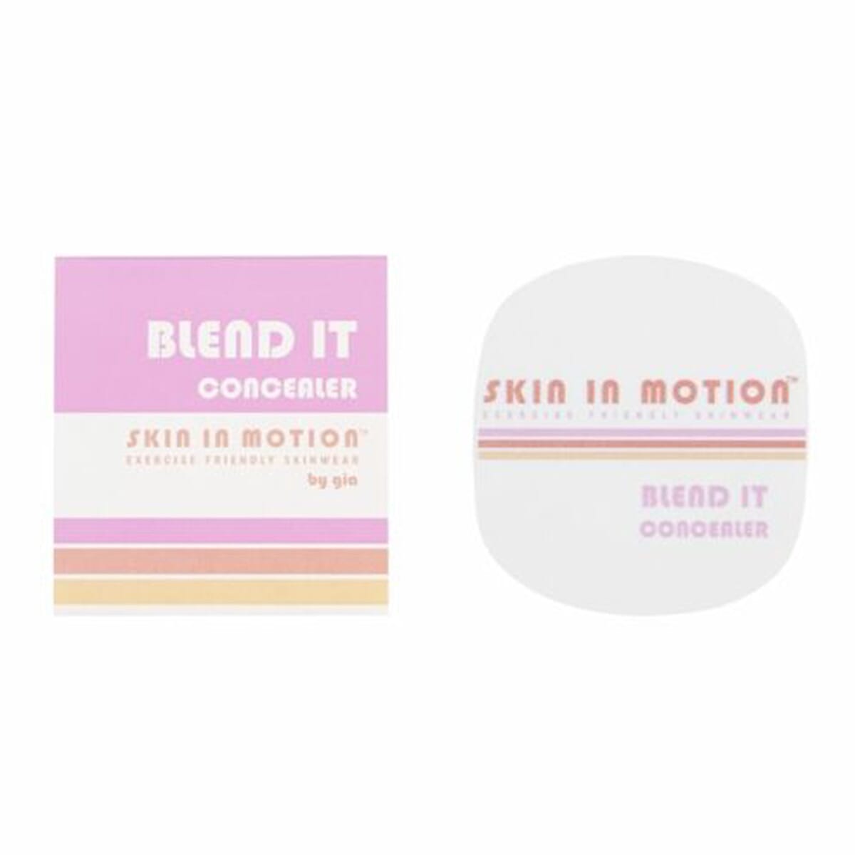 Skin in Motion- Blend IT Concealer - Shade 3 & Plump It SPF 30 Tinted Lip Sheer Lip Balm (With Free Pompom)