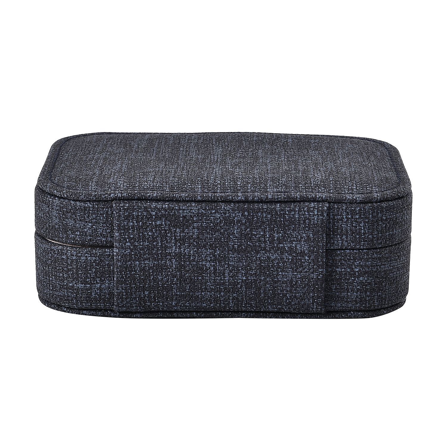 Texture Jewellery Organiser (Size 16x11x5 cm) - Pink & Khaki