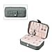 Texture Jewellery Organiser (Size 16x11x5 cm) - Pink & Khaki