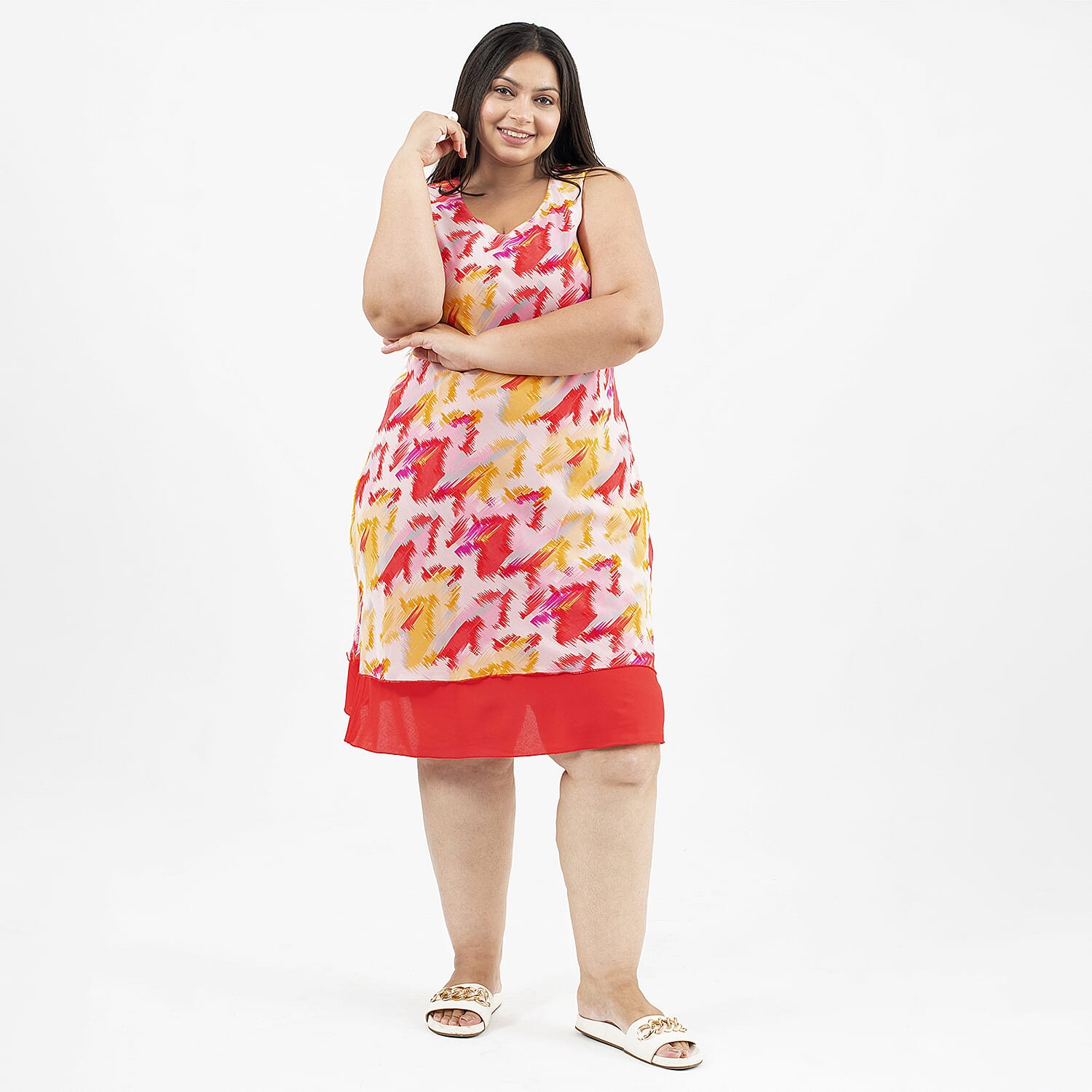 TAMSY Reversible Printed Dress