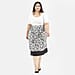 Tamsy Printed Reversible Skirt - White