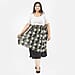 Tamsy Printed Reversible Skirt - White