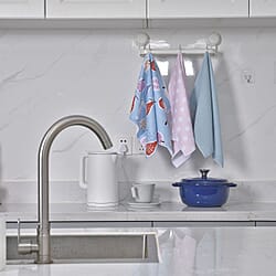 Polyester Cleaning Towel (Size 60x1 cm) - Brown & Brown