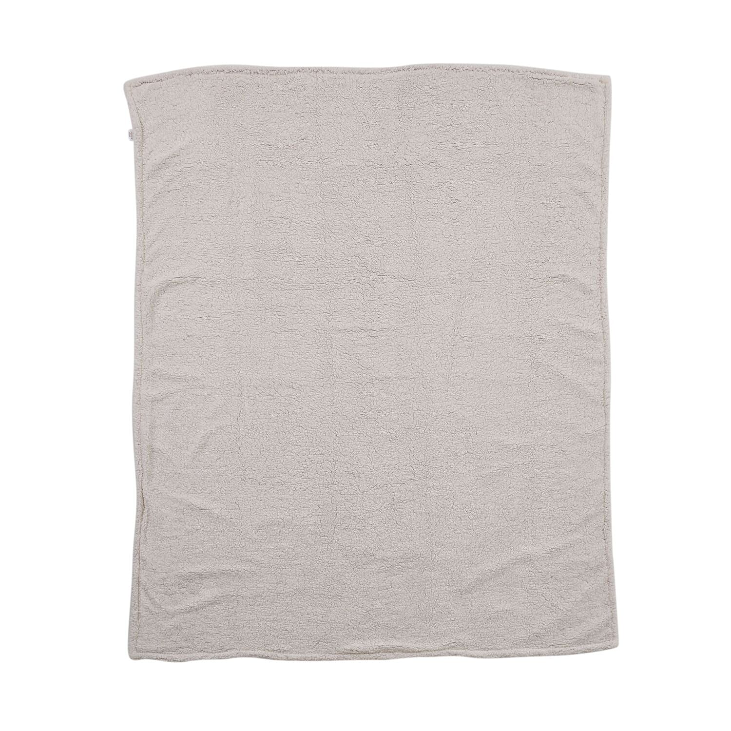 Deluxe Range- Sherpa Plush Blanket (200x150 Cm)- Red