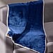 Deluxe Range- Sherpa Plush Blanket (200 x 150 cm)- Navy