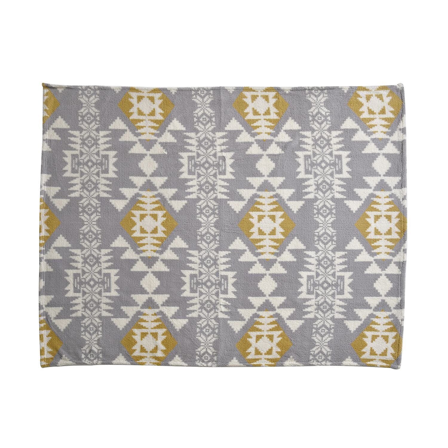 Luxurious Super Soft Sherpa Blanket ( Size -200x150 Cm) - Grey