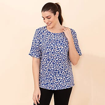 https://tjcuk.sirv.com/Products/70/1/7015563/TAMSY-Leopard-Pattern-Womens-Short-Sleeve-Top-Blue-and-White_7015563_1.jpg?w=342&h=342