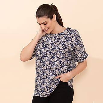 https://tjcuk.sirv.com/Products/70/1/7015568/TAMSY-Paisley-Pattern-Womens-Short-Sleeve-Top-Blue_7015568.jpg?w=342&h=342