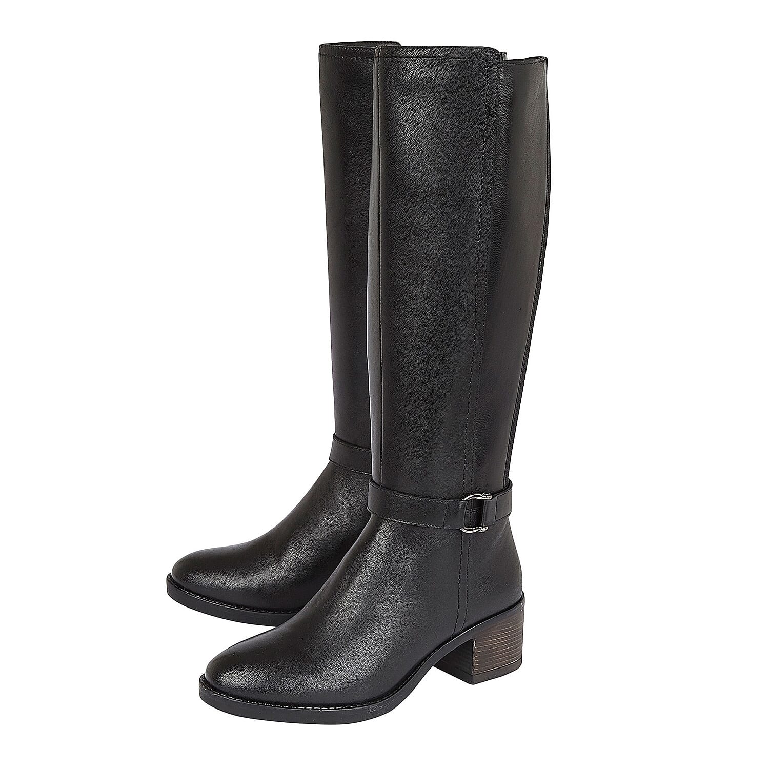 LOTUS Womens Neesa Knee High Boots (Size 7) - Black