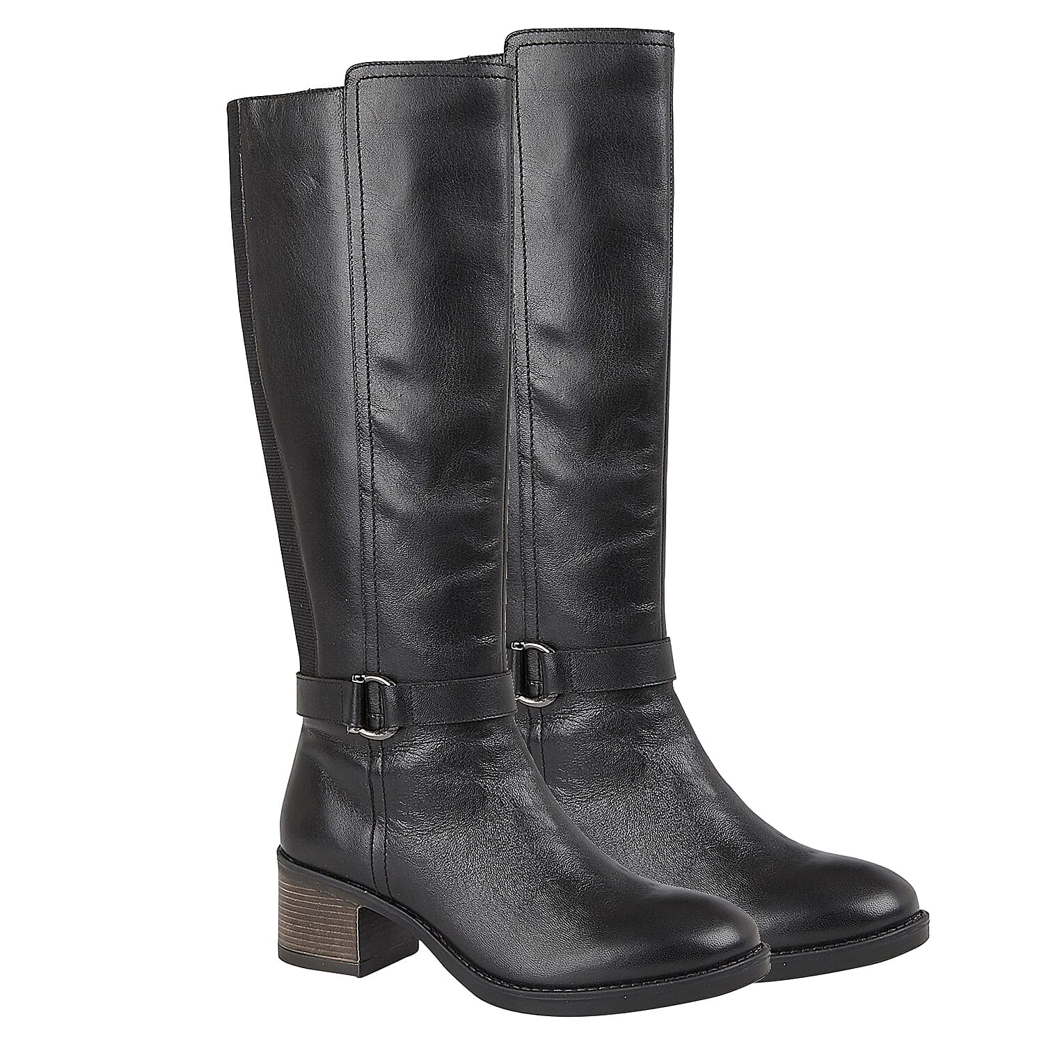 LOTUS Womens Neesa Knee High Boots (Size 7) - Black