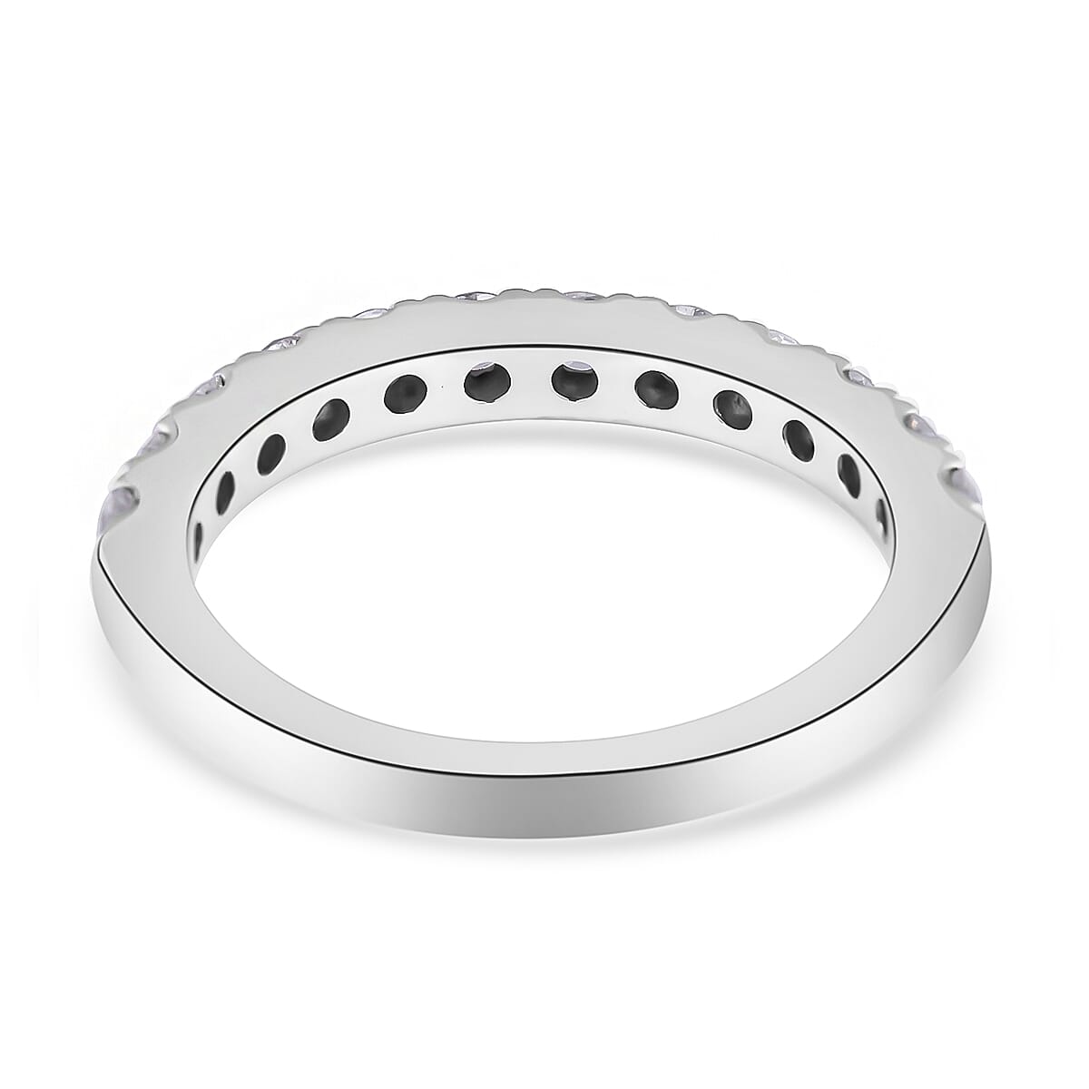 NY Close Out-14K White Gold Diamond (SI2-G-H) Ring 0.75 Ct.