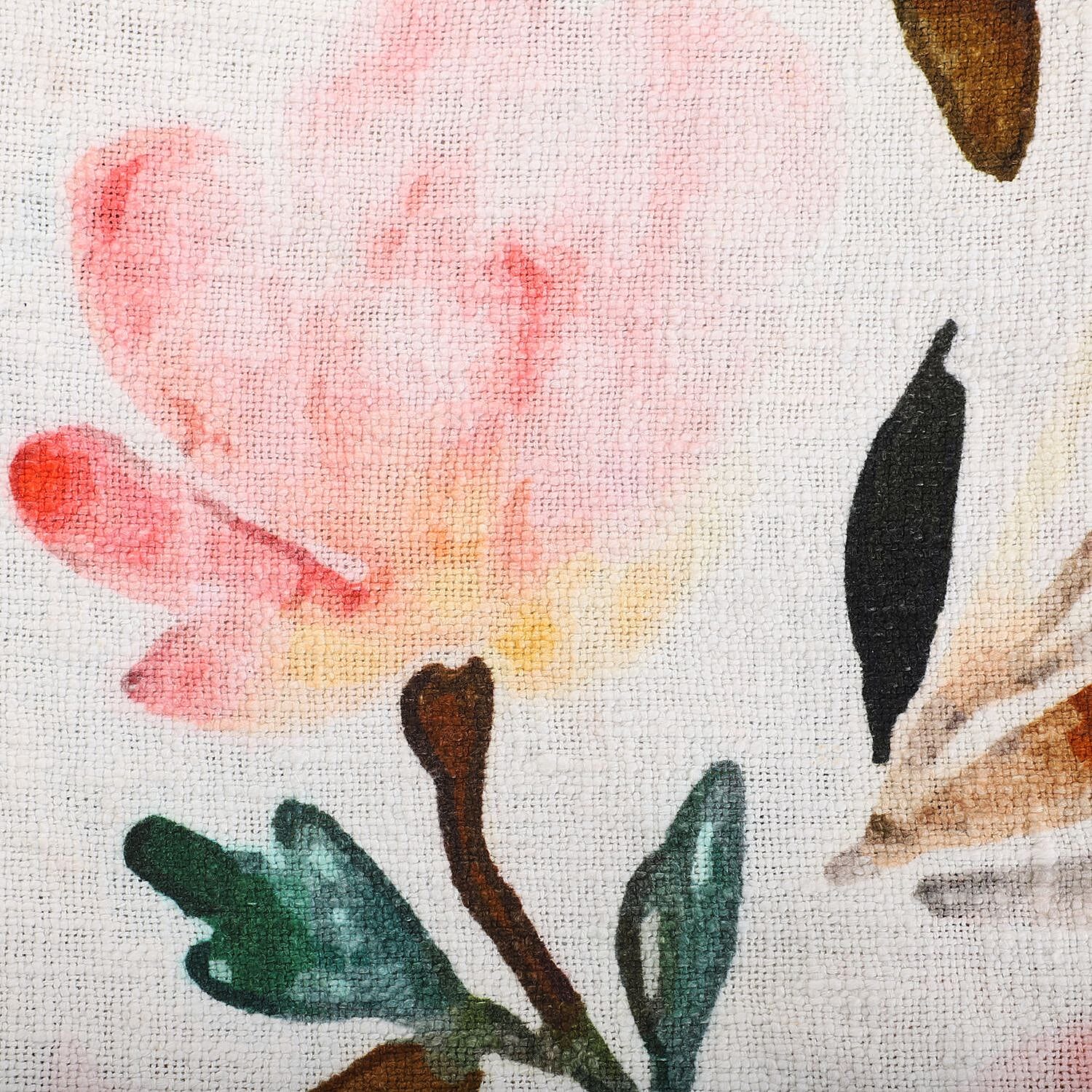 Luxurious 100% Cotton Slub Throw Blanket with Frill (Size 180x130 Cm) - White