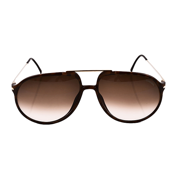 Carrera Designer Sunglasses Unisex Brown Aviators with Metal Sides -  7016847 - TJC