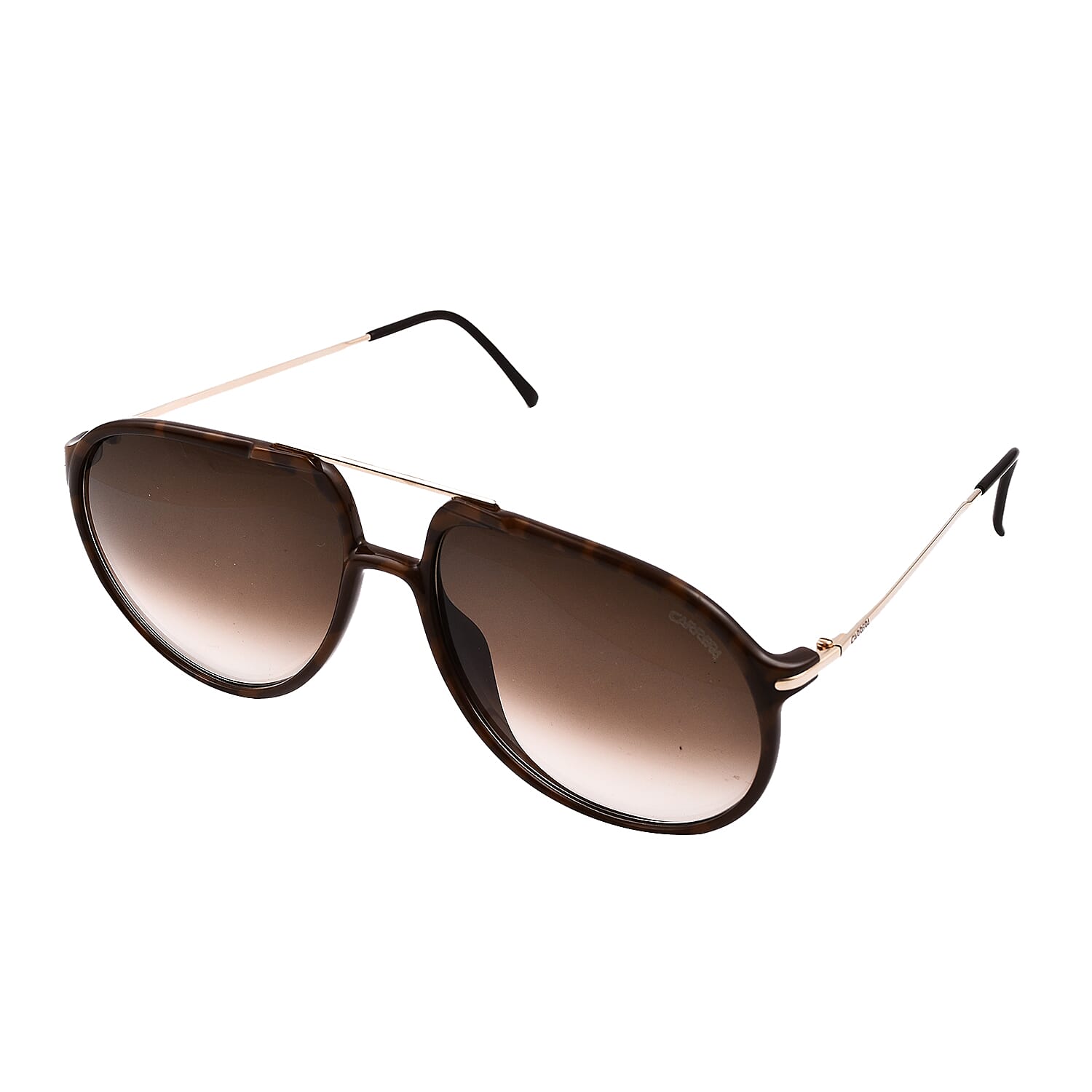 Close out deal - Carrera Designer Sunglass Unisex Brown Avaiator with Metal Sides