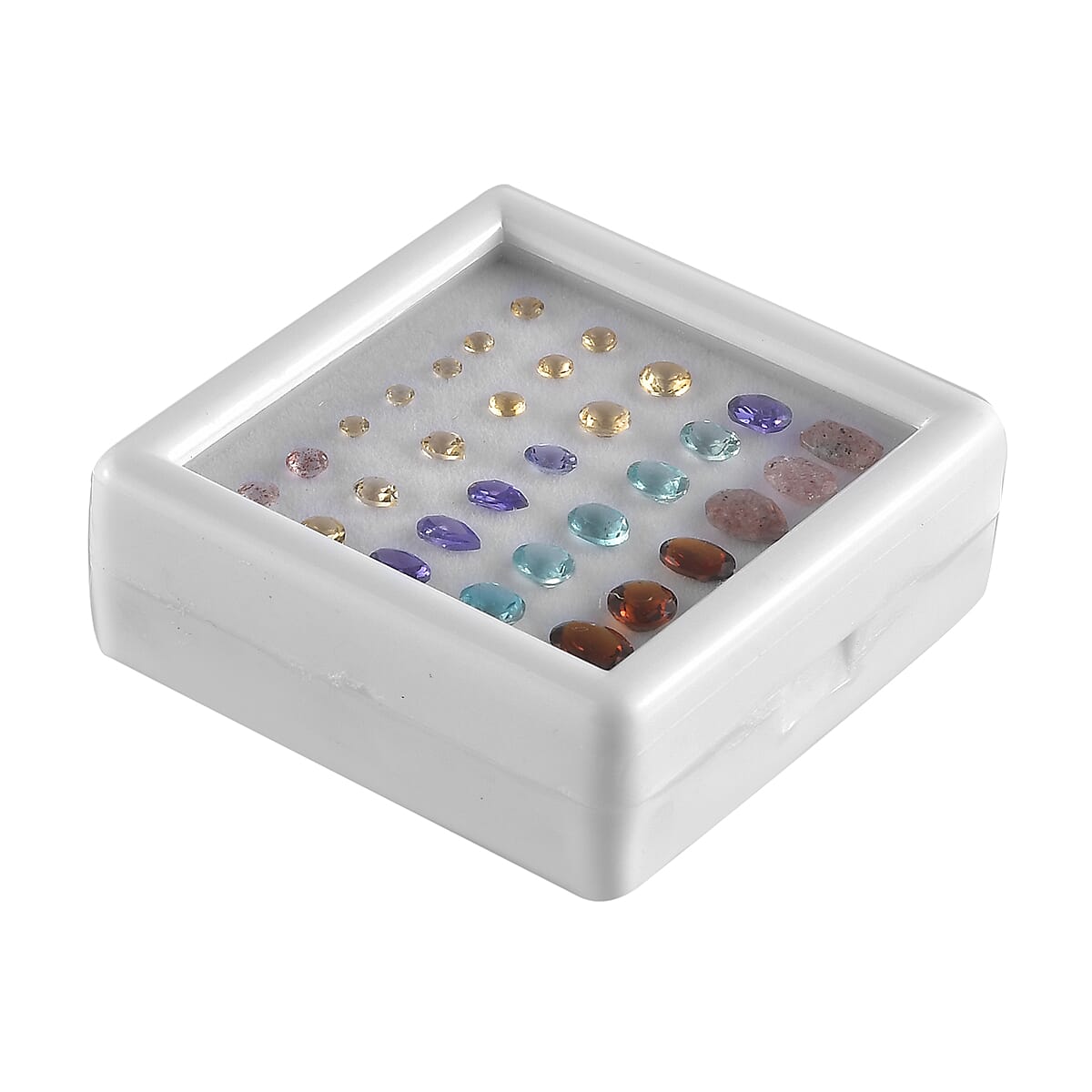 Multi Gemstones Mix Mix mm 8.02 Ct.