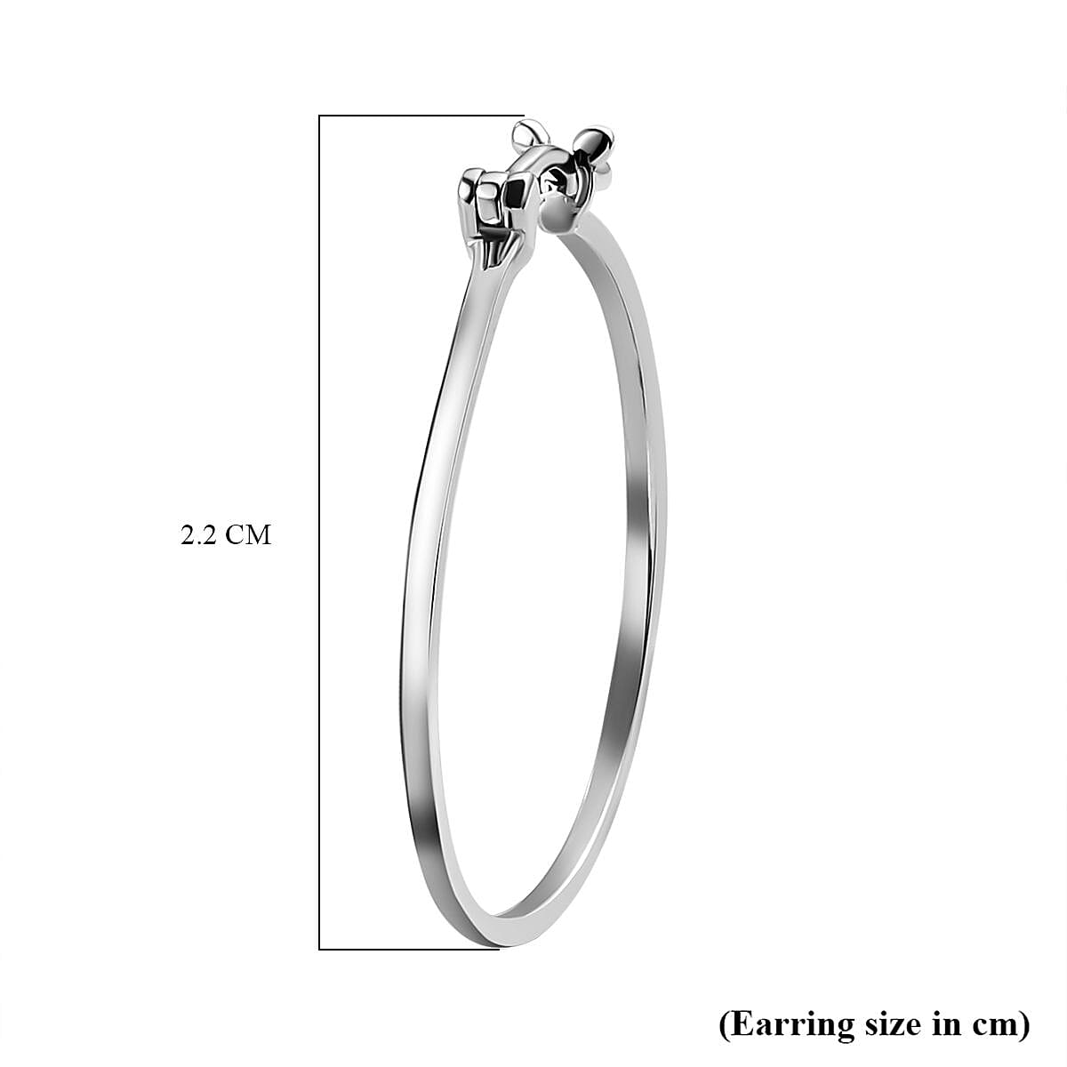 950 Platinum  Earring,  Platinum Wt. 3.07 Gms