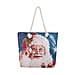 Santa Claus Tote Bag - Blue