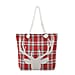 Checkered Tote Bag 