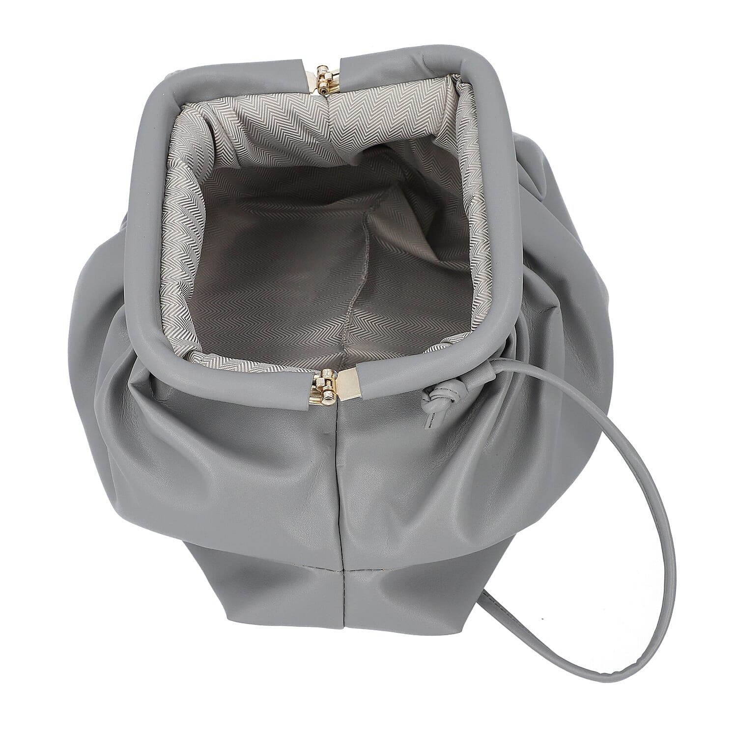 PASSAGE Cloud Shaped Crossbody Bag (Size 30x18x10 Cm) - Grey