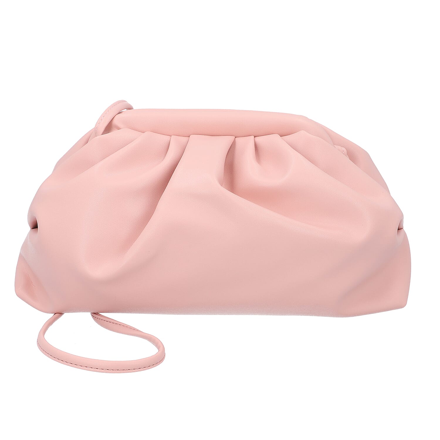PASSAGE Cloud Shaped Crossbody Bag (Size 30x18x10 Cm) - Peach