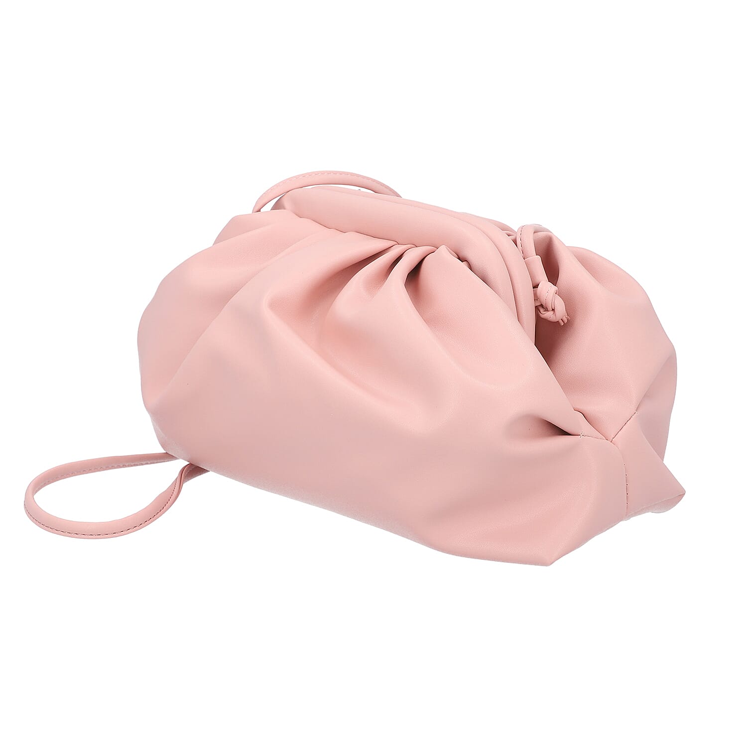 PASSAGE Cloud Shaped Crossbody Bag (Size 30x18x10 Cm) - Peach