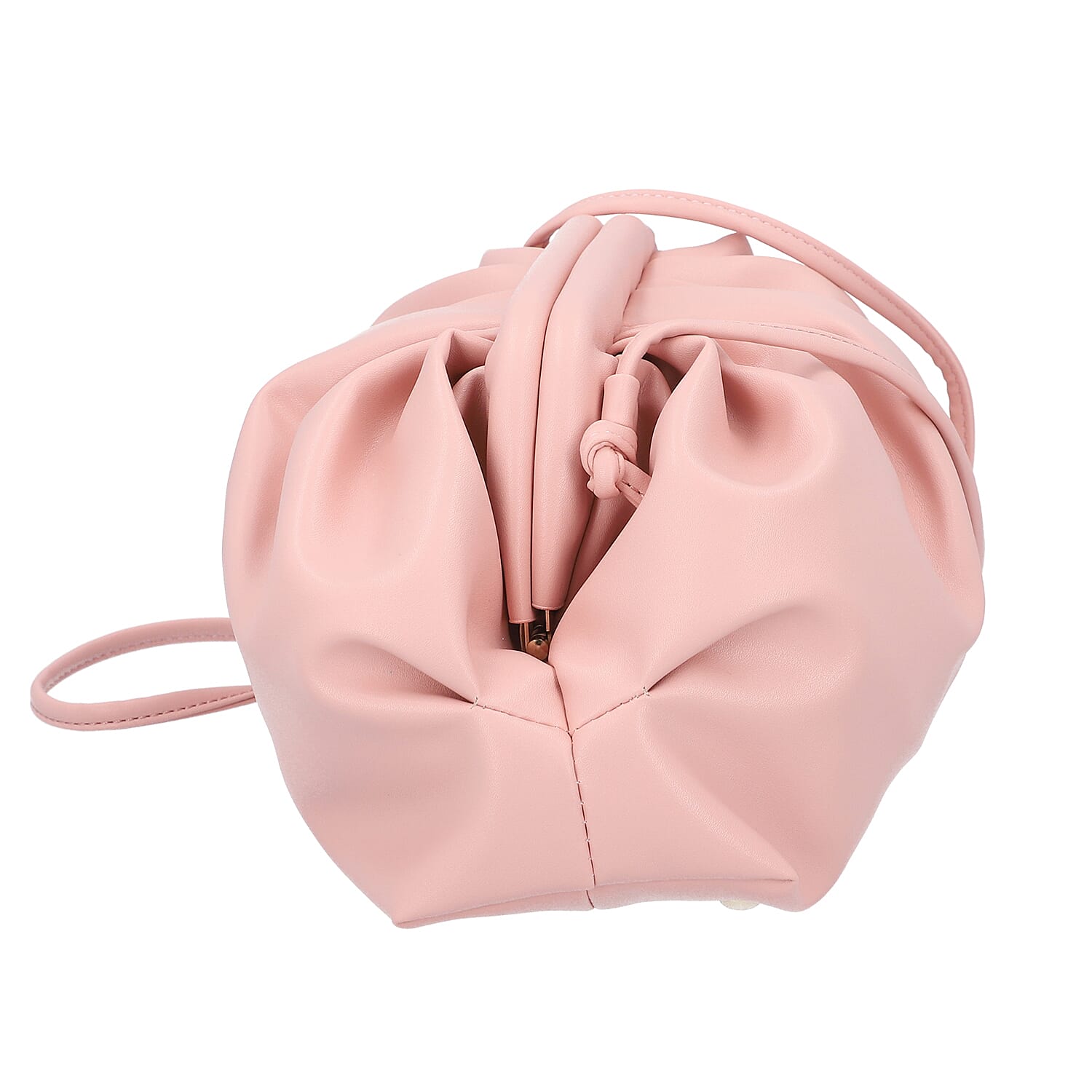 PASSAGE Cloud Shaped Crossbody Bag (Size 30x18x10 Cm) - Peach
