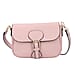 PASSAGE Crossbody Bag with Detachable Shoulder Strap - Light Pink