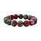 Multi Colour Agate Beads Bracelet (Size 7)Stretchable 150.00 Ct.