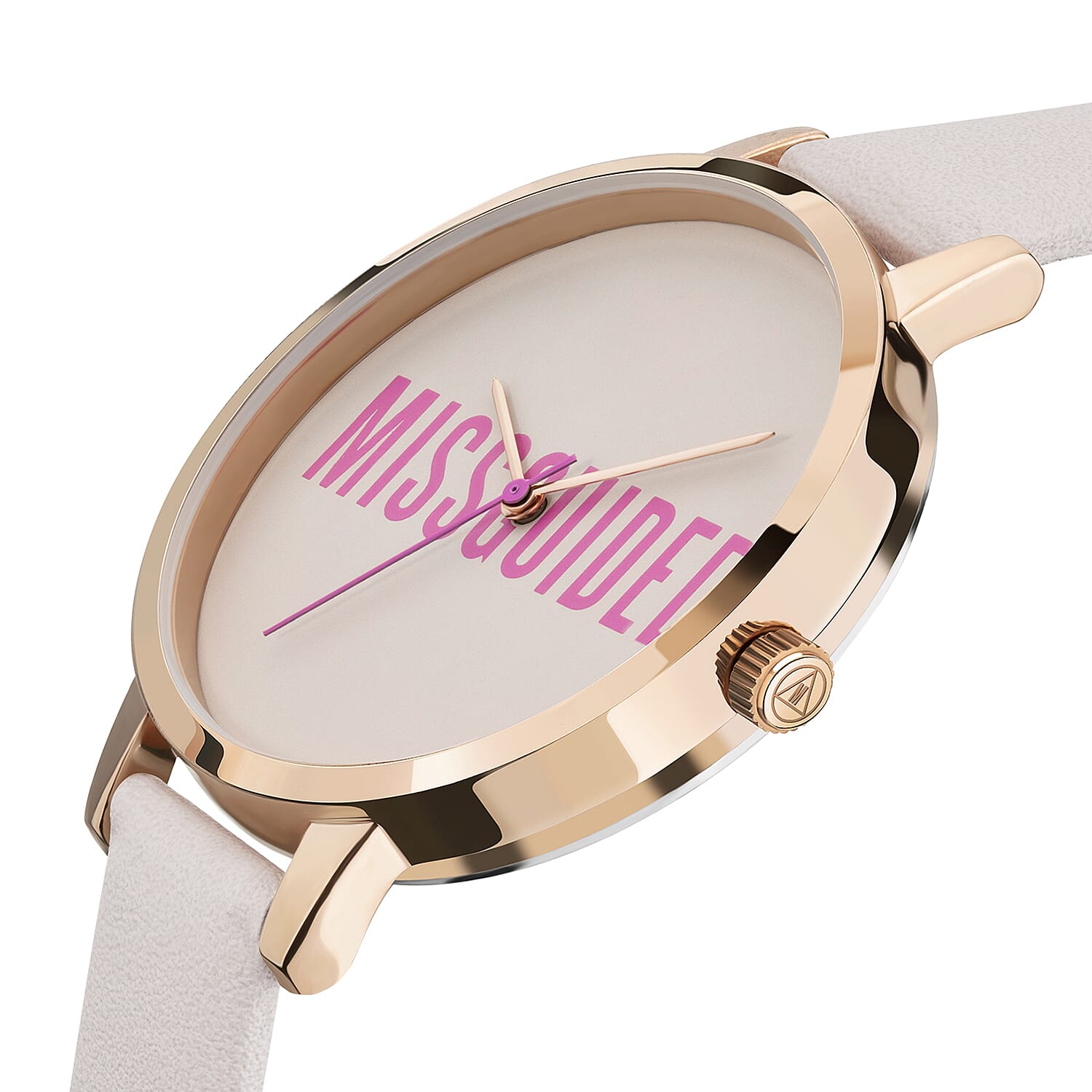 MISSGUIDED Nude Dial Watch with Nude Colour Starp