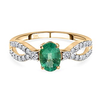 Emerald Jewellery - Rings, Earrings, Necklace, Bracelet in UK - TJC