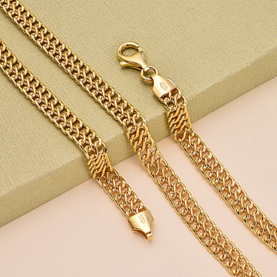 Hatton Garden Close Out Deal - 9K Yellow Gold Infinity Rope