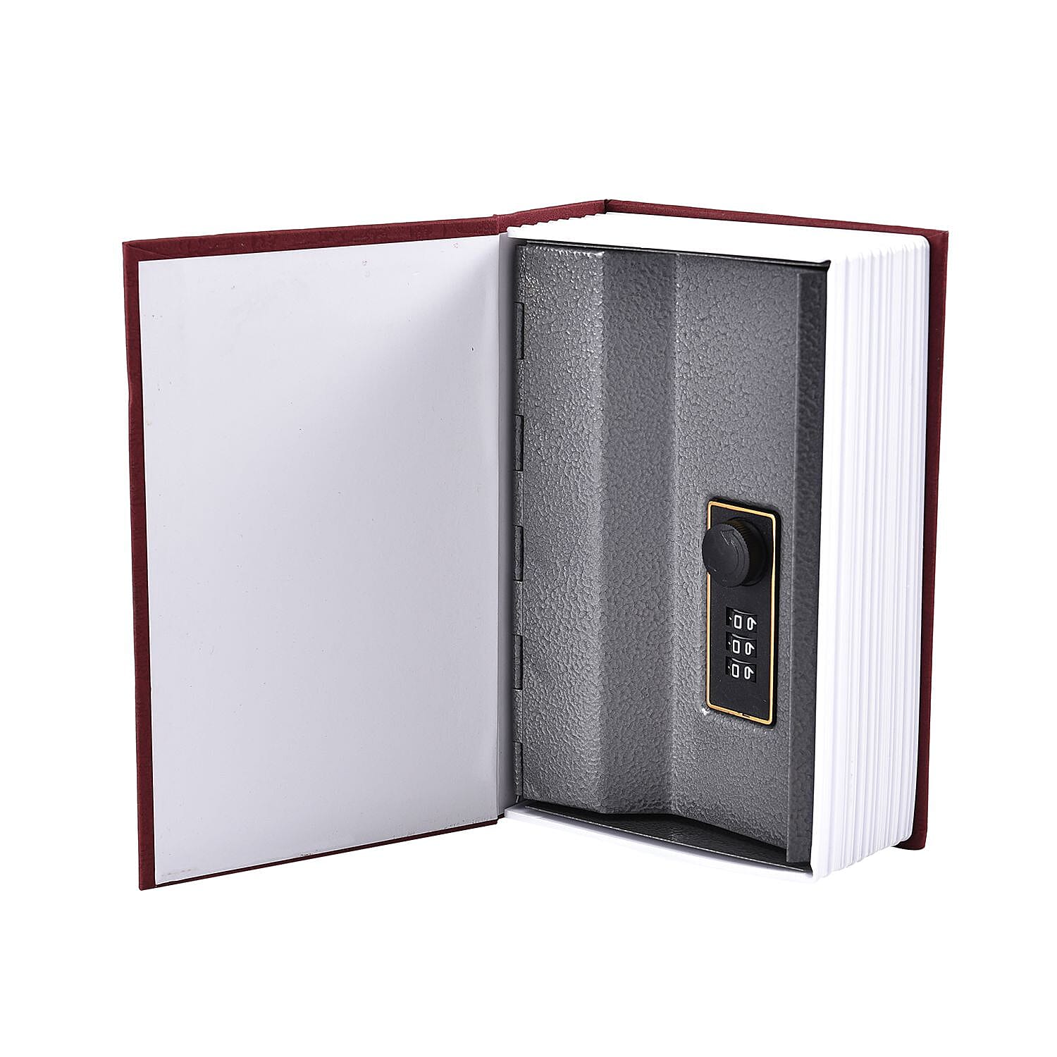 Small Dictionary Diversion Secret Hidden Book Safe with Key Lock (Size 18x11x5 Cm) - Red
