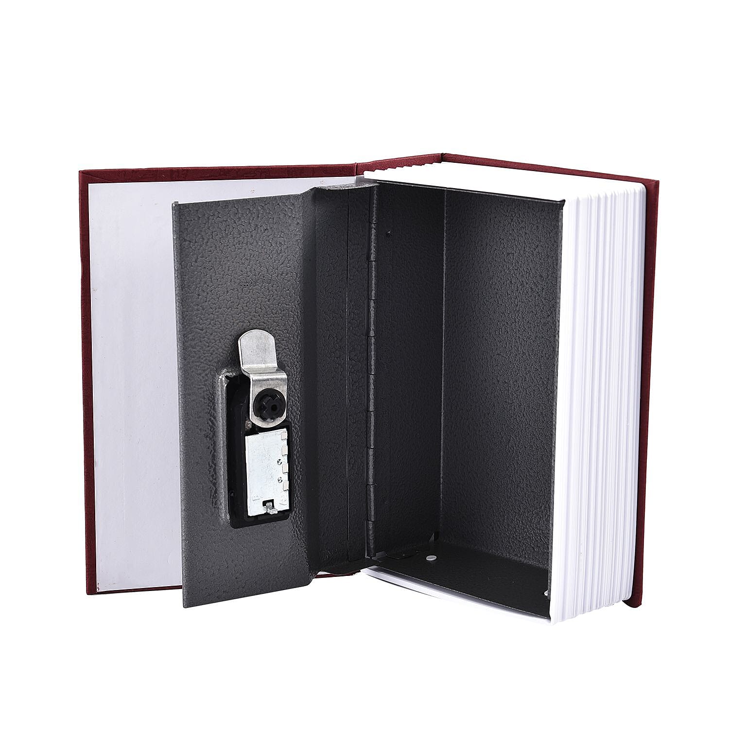Small Dictionary Diversion Secret Hidden Book Safe with Key Lock (Size 18x11x5 Cm) - Red