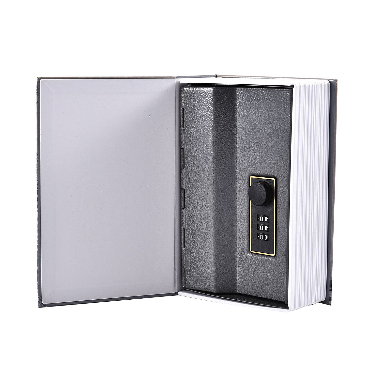 Pisa Tower Pattern Book Safe with Combination Lock (Size 18x11x5 Cm) - Green