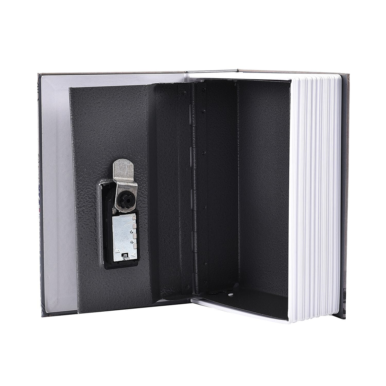 Pisa Tower Pattern Book Safe with Combination Lock (Size 18x11x5 Cm) - Green