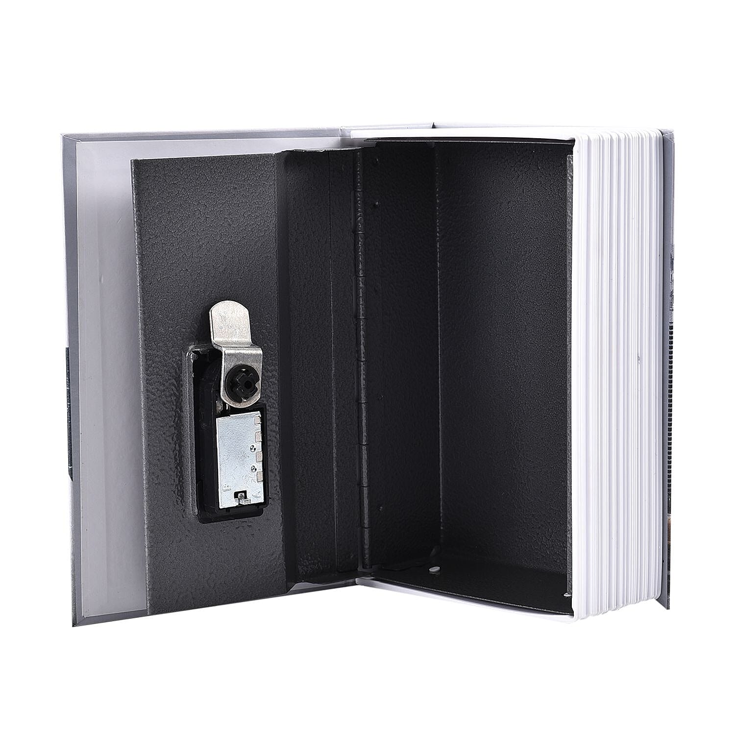 Marilyn Monroe Pattern Book Safe with Combination Lock (Size 18x11x5 Cm) - Grey