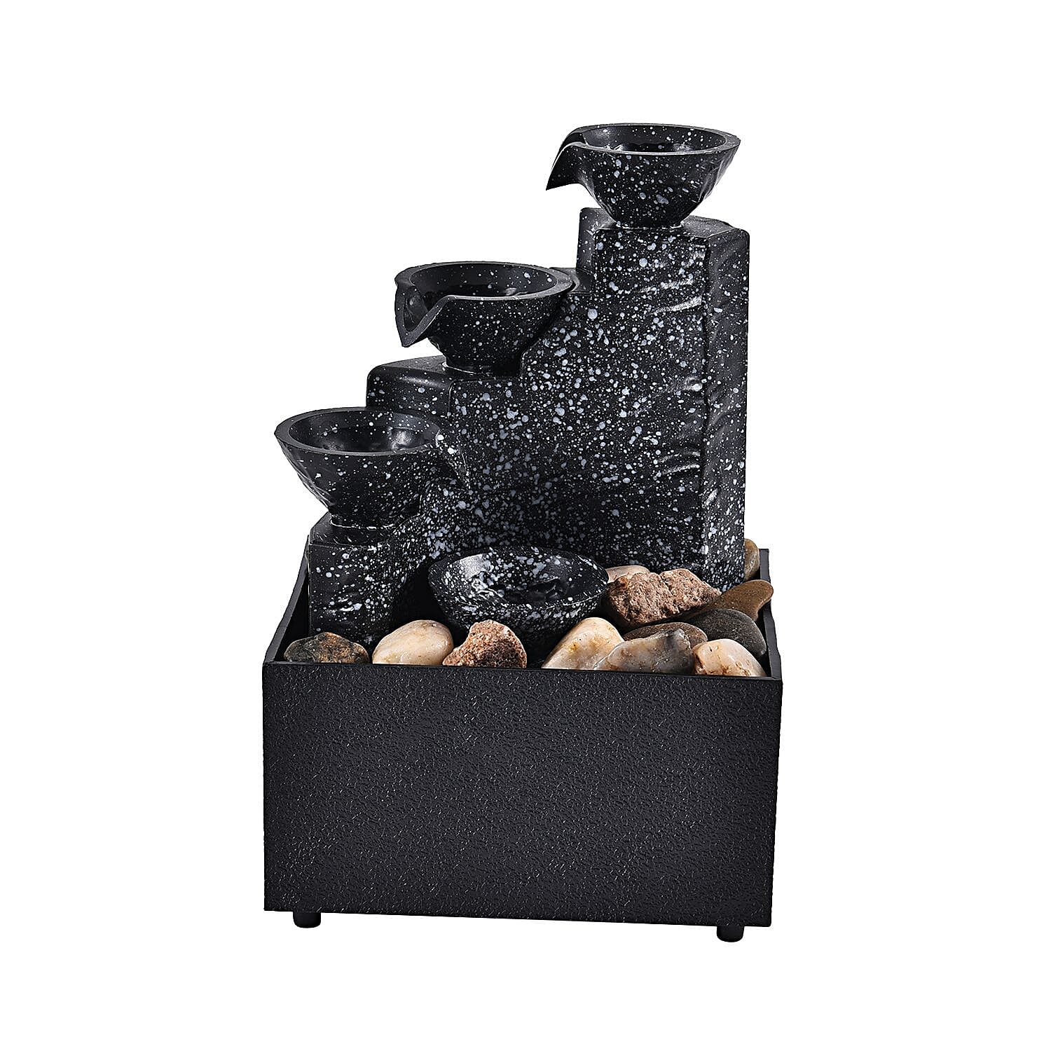 Indoor Fountain (Size 11x17 cm) - Black & Black