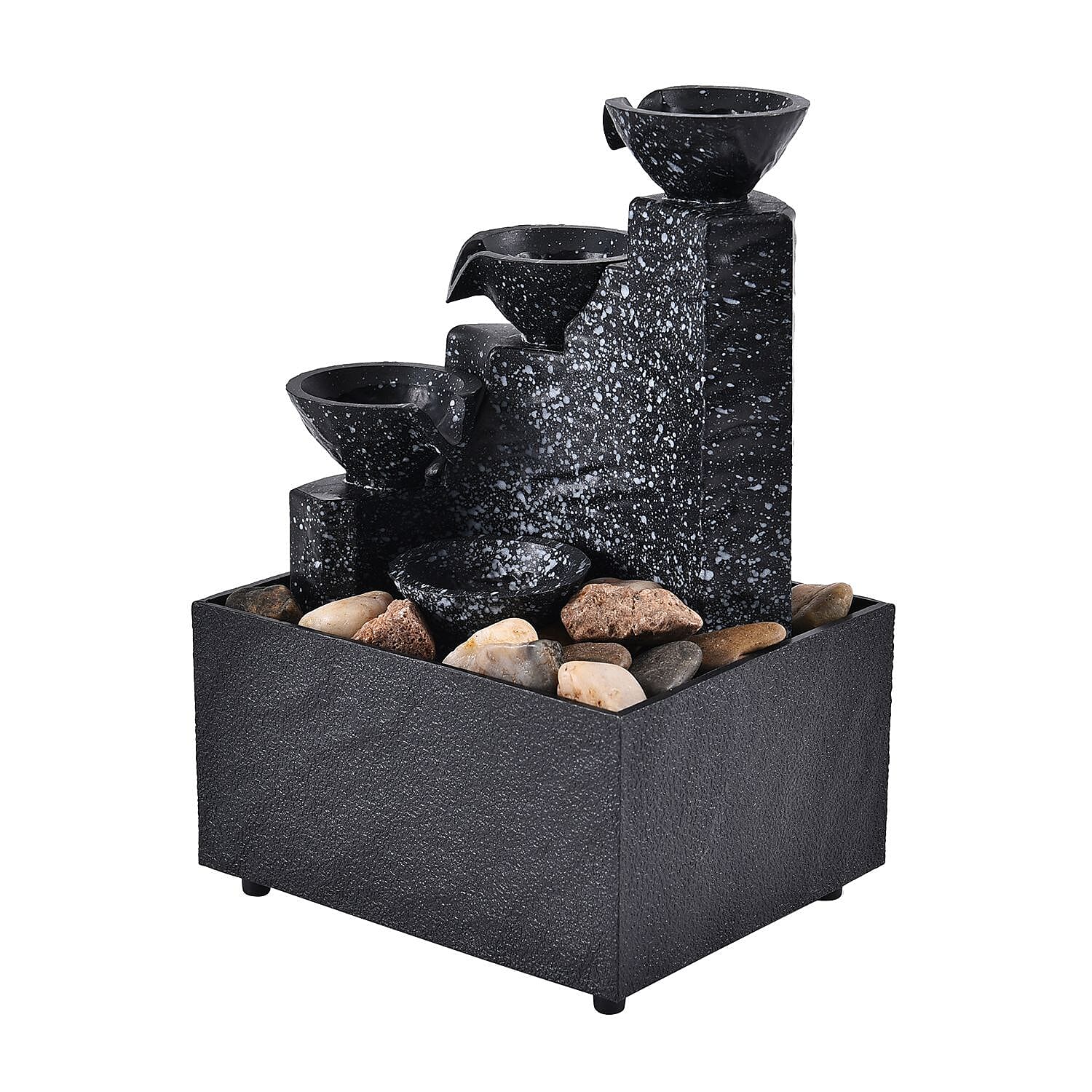 Indoor Fountain (Size 11x17 cm) - Black & Black