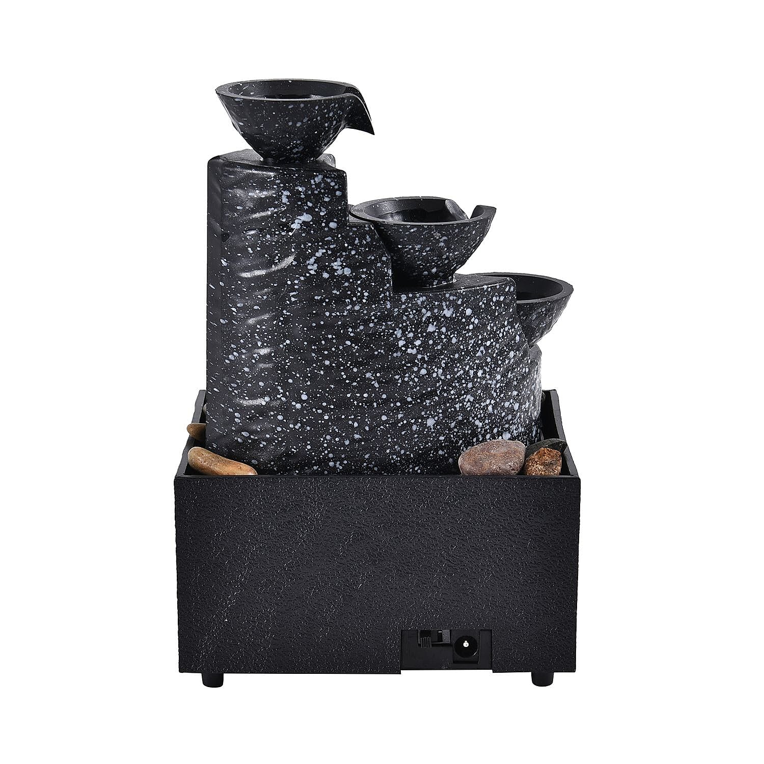 Indoor Fountain (Size 11x17 cm) - Black & Black