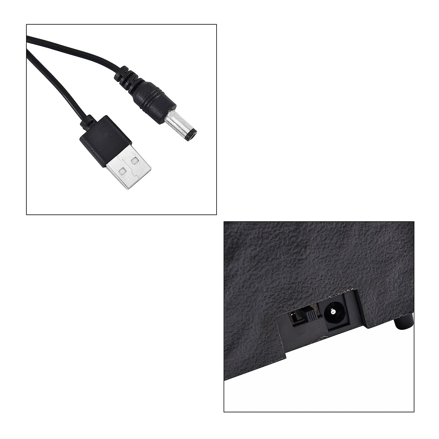 Indoor Fountain (Size 11x17 cm) - Black & Black