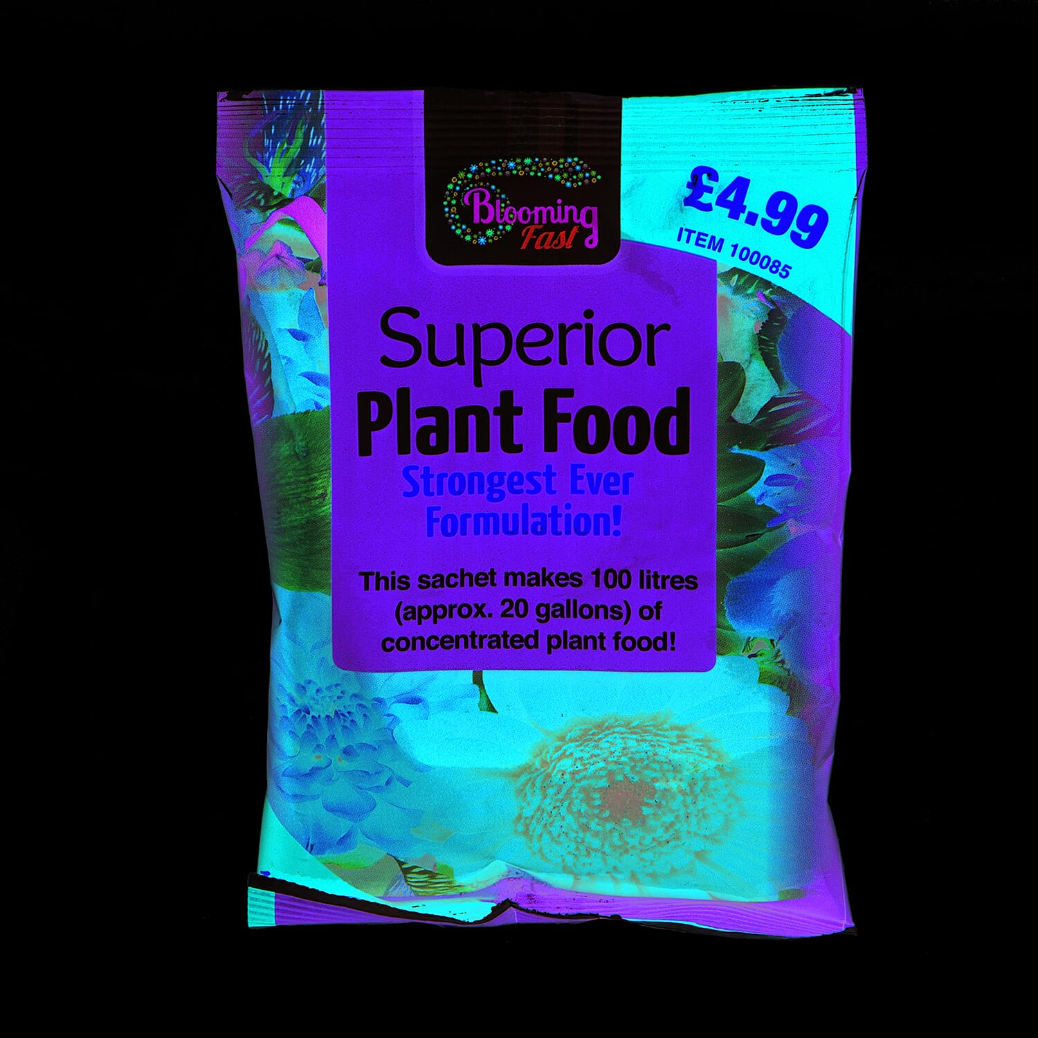 Gardening Direct Pair of Fuchsia Trailing 25cm Basket with BONUS Fertiliser 100gms