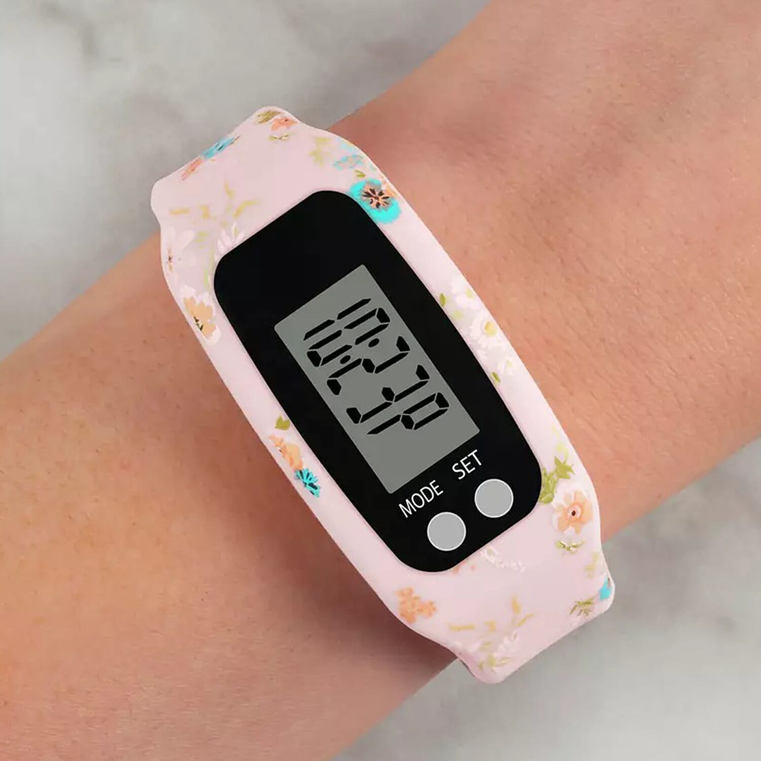 Spirit Activity Tracker Watch with 3 Interchangeable Straps Pink