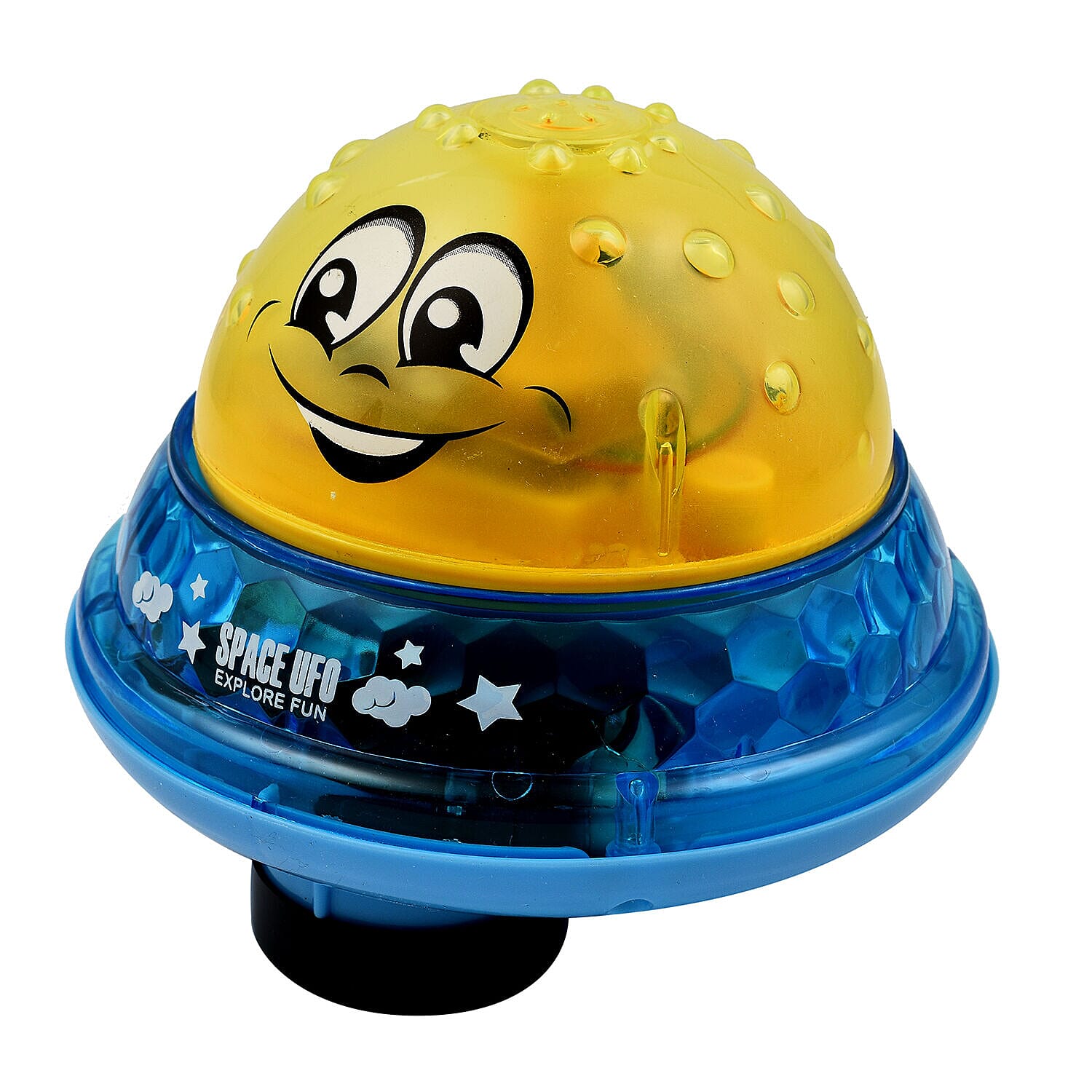 2 in1 Spray Water Toy with Music - Light - Yellow