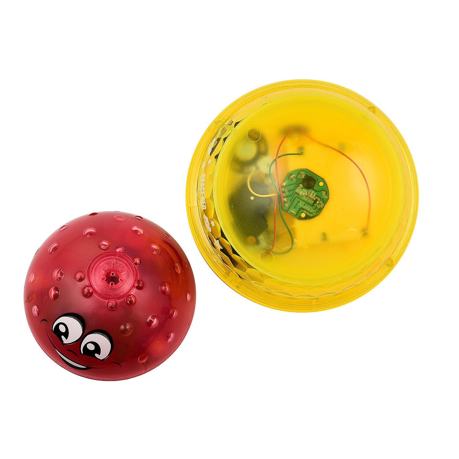 2 in 1 Spray Water Toy with Music - Light - Red