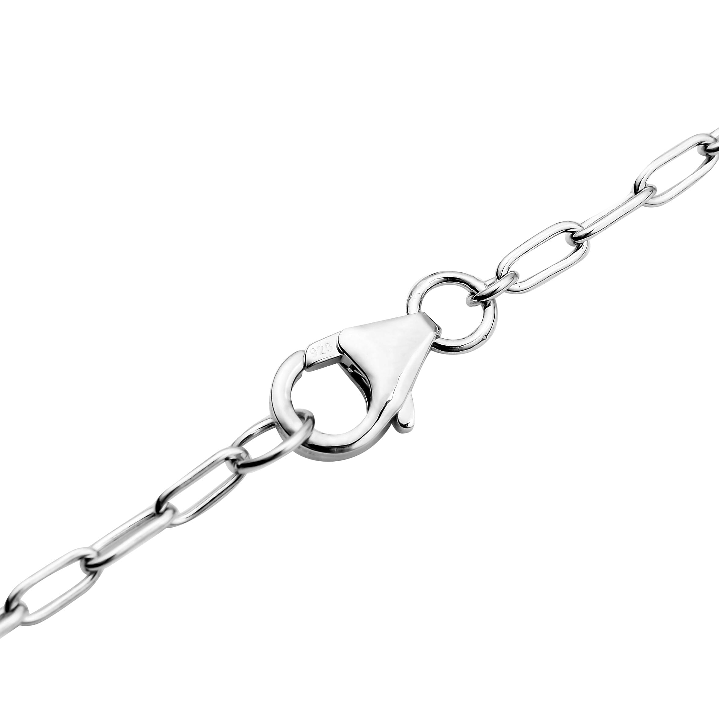 LucyQ Wings Collection - Rhodium Overlay Sterling Silver Necklace (Size 24)