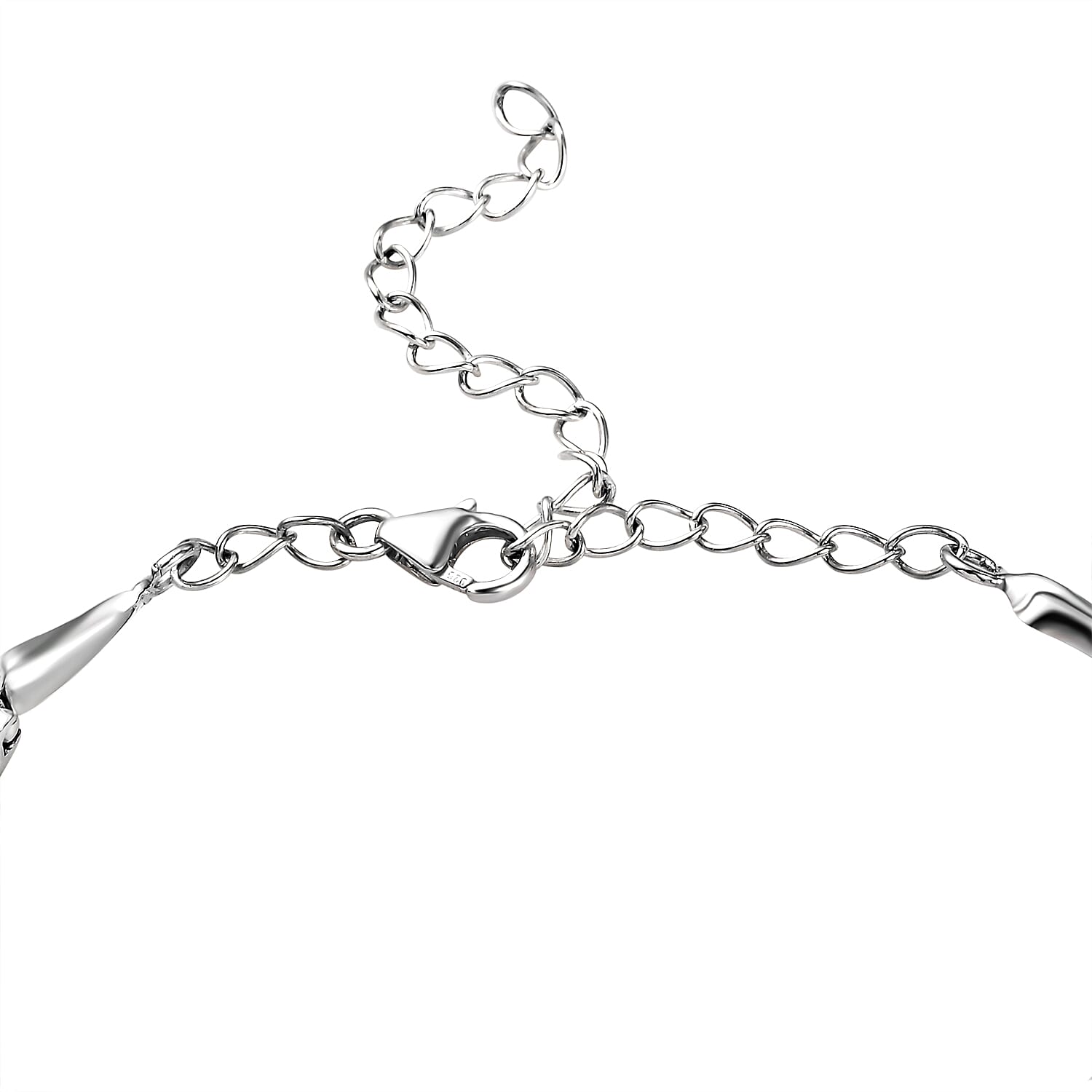 African Ruby Bracelet (Size - 6.5-2 Ext) with Lobster Clasp in Rhodium Overlay Sterling Silver 1.88 Ct.