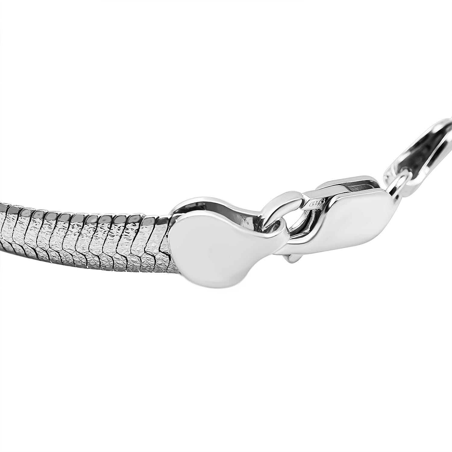 Sterling Silver Braclet (Size - 7 with 1 Inch Extender), Silver Wt. 9.8 Gms