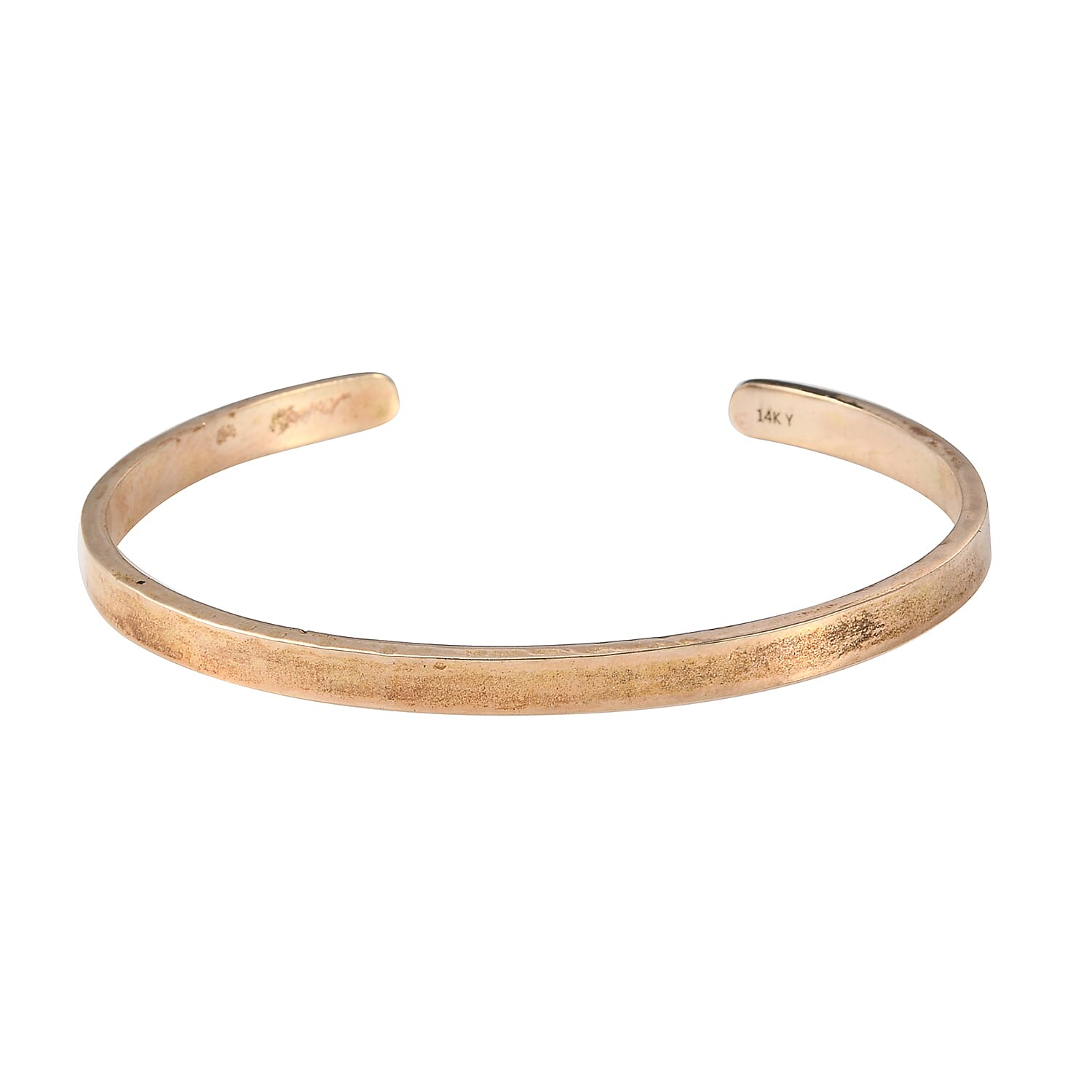 14K Yellow Gold Bangle (Size 6), Gold Wt. 12.27 Gms