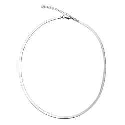 Sterling Silver Necklace (Size - 16 with 2 inch Extender) with Lobster Clasp, Silver Wt. 5.38 Gms