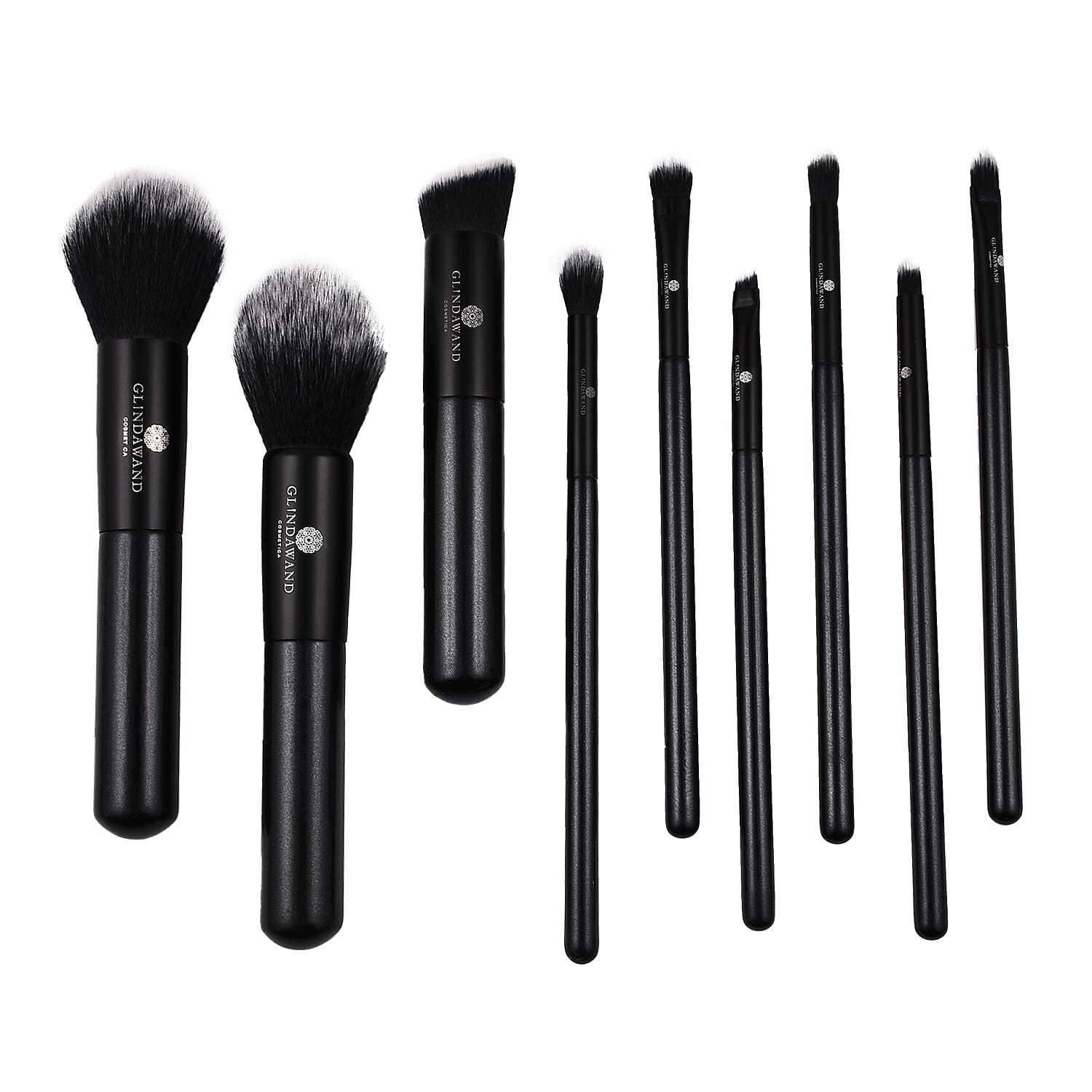 Glindawand - 9 Piece Professional Make up Brush Set